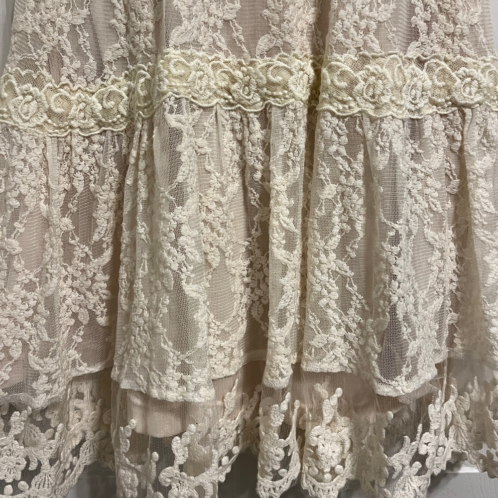 🌸CHOKLATE 🌸 Ladies Lace Dress Size Small - Picture 4 of 11
